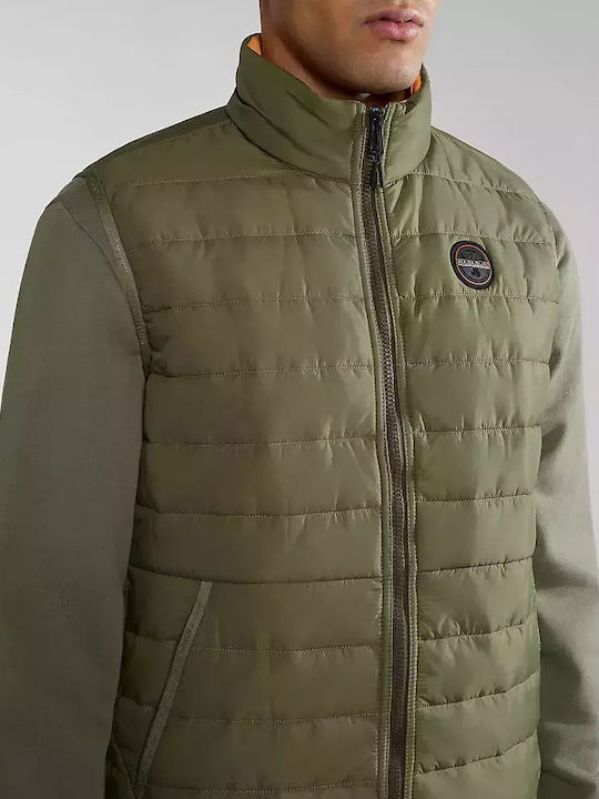 Napapijri Men's Sleeveless Jacket GREEN