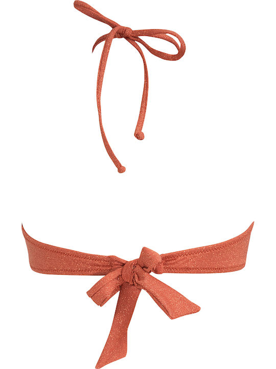 Thoe Strapless Bikini Top Spicy Cinnamon