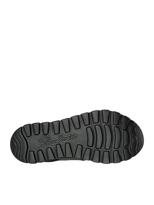 Arch Fit Footsteps Flache Sandalen für Damen in Schwarz Farbe