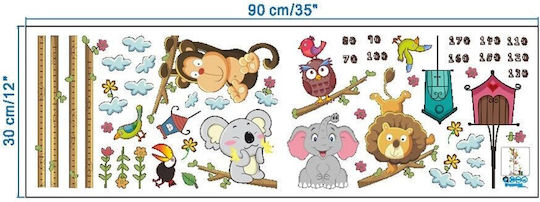 Αυτοκόλλητο Αναστημόμετρο Animals and Wild Birds