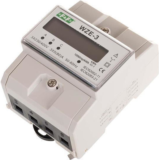 F&F Instrument De Măsurare Panou Electric Digital Trifazat WZE-3