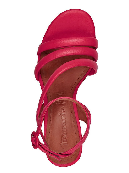 Leder Sandalen Rosa