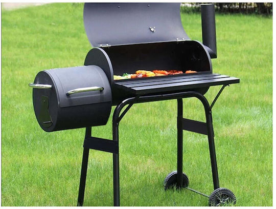 Barbecue Portable Charcoal Grill with Lid 115cmx54cm