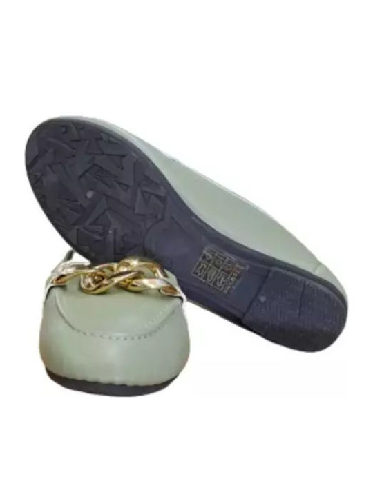 Γυναικεία Loafers σε Πράσινο Χρώμα