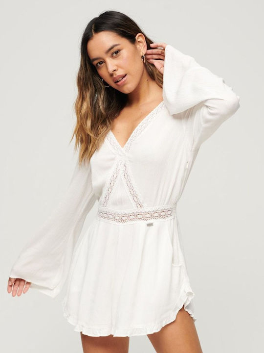 Women's One-piece Shorts Ecru