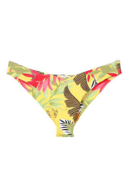 Palms Bikini Slip Blumen