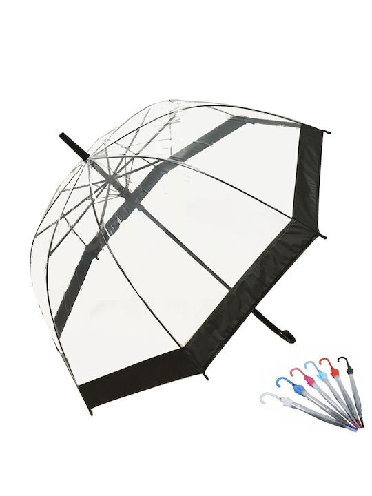 Windproof Automatic Umbrella Compact White