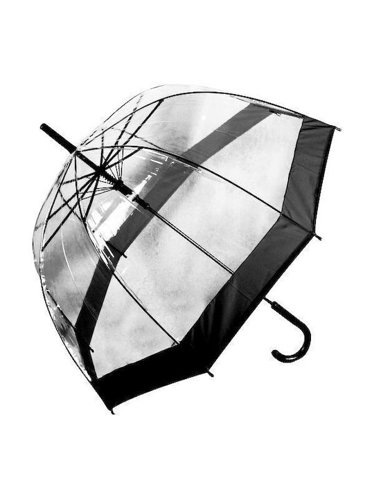 Windproof Automatic Umbrella Compact White