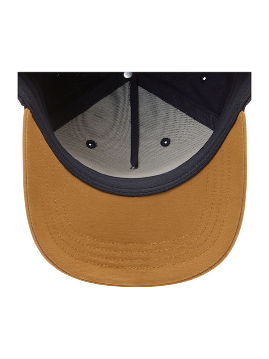 Stacked Men's Snapback Cap Navy Blue