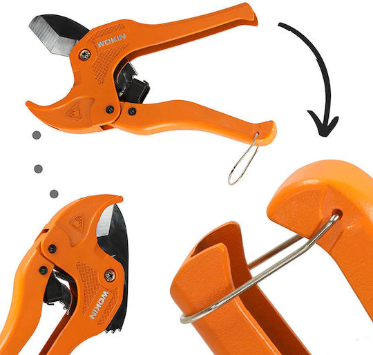 ikonka Ikonka Hydraulic Pipe Cutter Hand Ratchet Maximum Cutting Diameter 42mm for Iron Steel