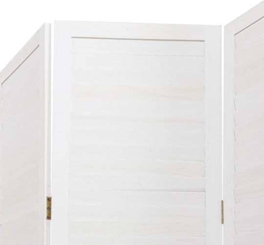 vidaXL Dekorativer Raumteiler Hölzernes mit 4 Paneelen 145x220cm