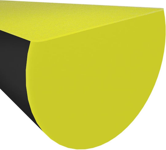 Vidaxl Corner Protectors 2 pcs Yellow & Black 4x3x100 Hm Pu