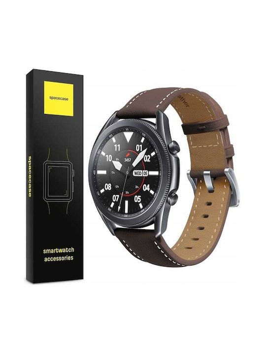 Spacecase Strap Leather Brown (Galaxy Watch 42mm)