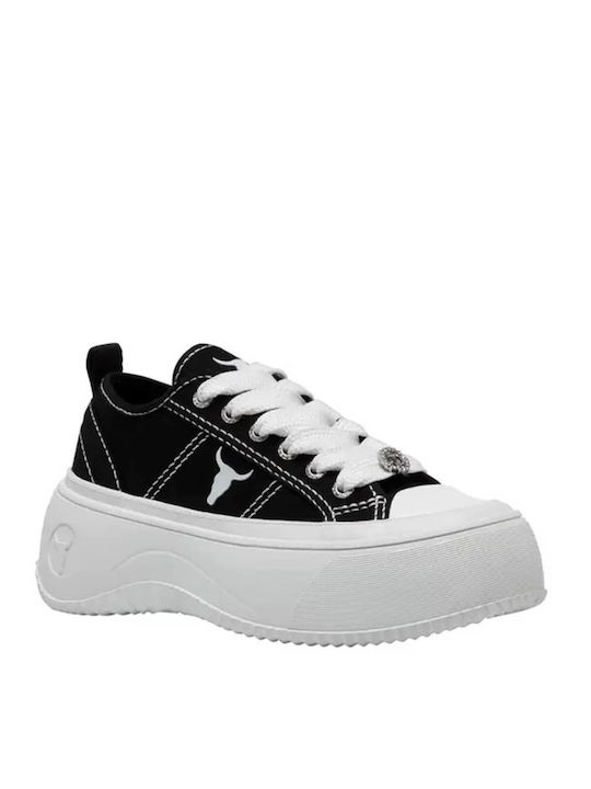 Windsor Smith Intensions Femei Sneakers Negre