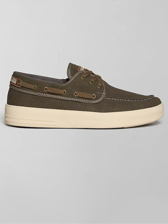 Men's Boat Shoes Green