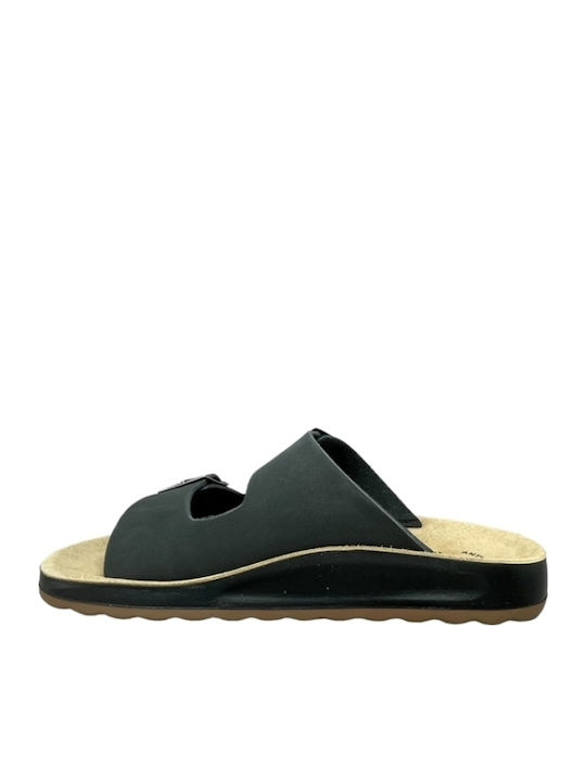 Herrensandalen in Schwarz Farbe
