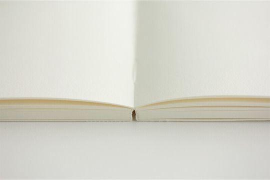 MD Paper Midori A6 Notebook 88 Sheets White
