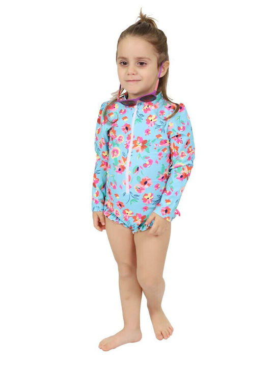 Waves Kids Swimwear UV Long Sleeve Swimsuit SIEF