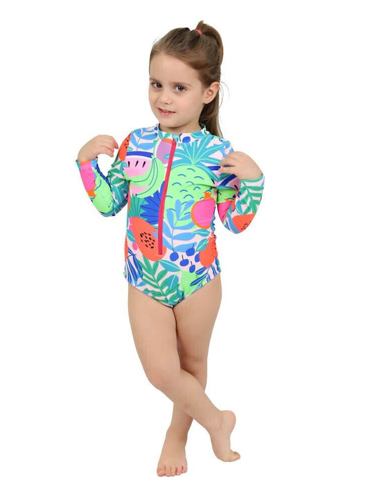 Waves Kids Swimwear UV Long Sleeve Swimsuit SIEF