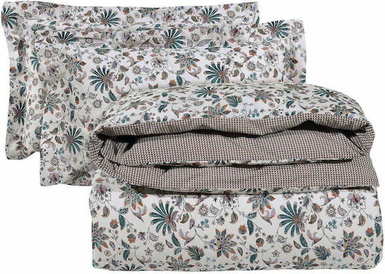 Das Home Happy 9594 Покривало Кингсайз Микрофибър Екрю 220x240см