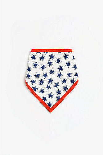 Mothercare Bib Fabric Blue 3pcs