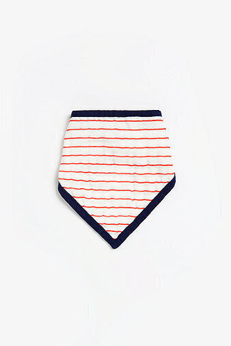 Mothercare Bib Fabric Blue 3pcs