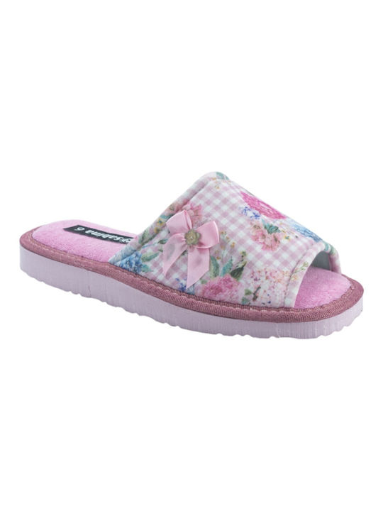 Sabina Winter Women's Slippers in Pink color