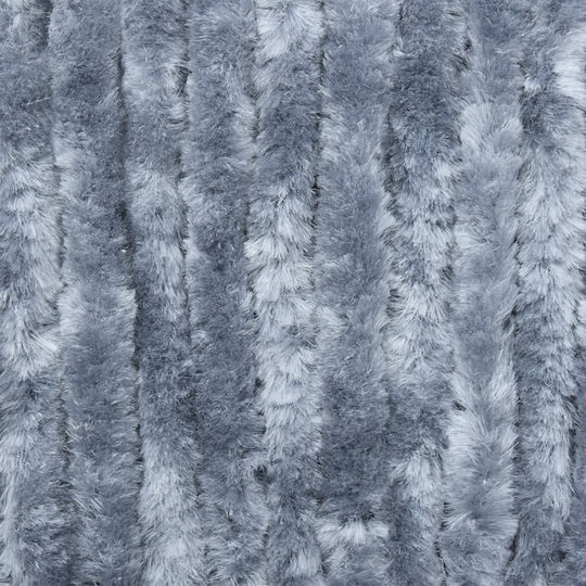 vidaXL Къртина за вратата Син 100x230см 377380