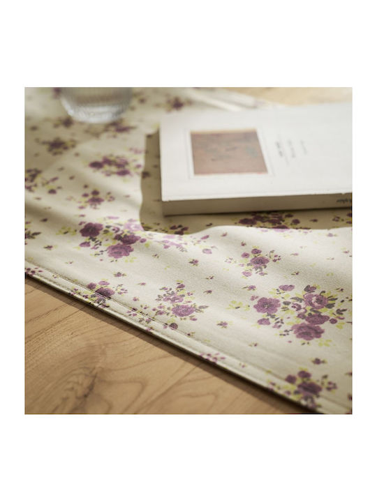 Gofis Home Runner Din Bumbac cu Broderie Kalina 349 40x160cm