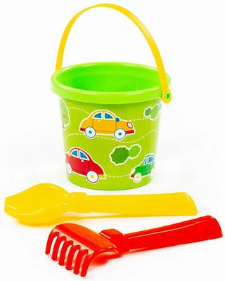 Polesie Decorated Beach Bucket Set with Accessories