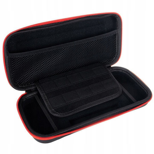Защитен капак Console Zola Правоъгълен червен с цип 27 X 13,5 X 5,5 см черен