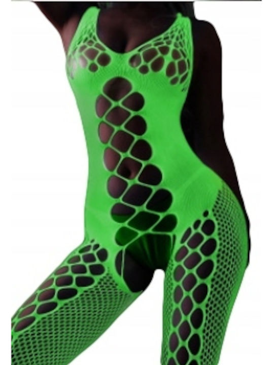 Bodystocking Light In Darkness Mesh Hole Universal Size