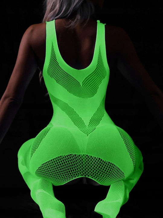 Bodystocking Beleuchtung Dunkelheit Mesh Hole Sexual Universal Fluo