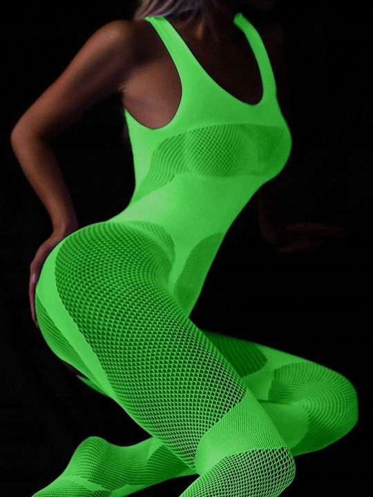 Bodystocking Beleuchtung Dunkelheit Mesh Hole Sexual Universal Fluo