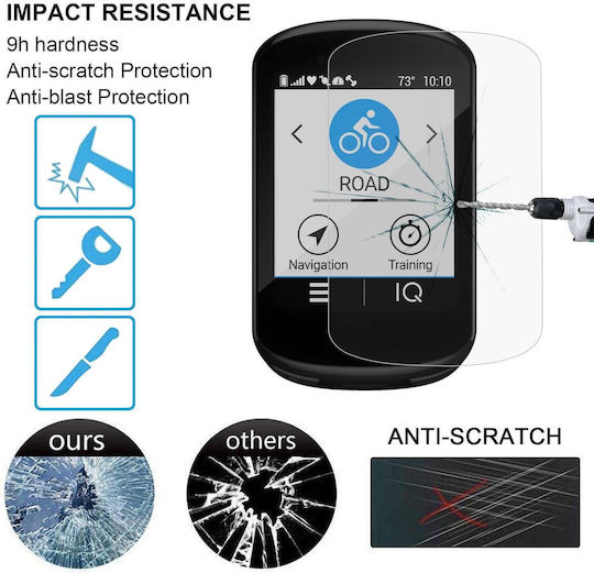 Garmin Edge 830 0.26mm 2.5d 9h Tempered Glass Film Screen Protector