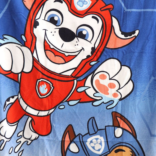 Nickelodeon Kinder-Strandtuch Blau Pfoten-Patrouille 120x60cm