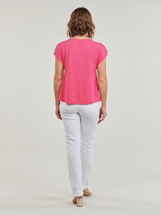 Vero Moda Damen Sommerliche Bluse Rosa