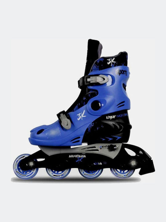 Athlopaidia Inline Ролери Ролки Син За деца