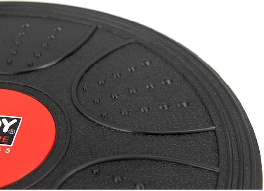 Body Sculpture Balance Board Schwarz mit Durchmesser 33cm