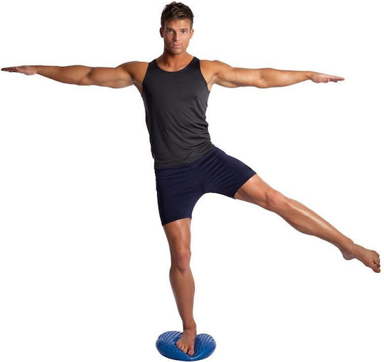 Body Sculpture Μαξιλάρι Ισορροπίας Μπλε με Διάμετρο 33cm