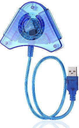 Usb Controller Konverter Ps2 Pc Blau Oem