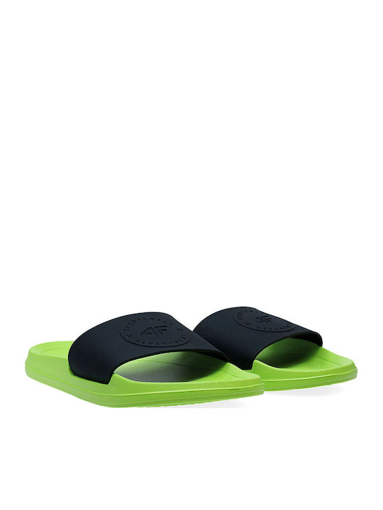 Men's Green Slides
