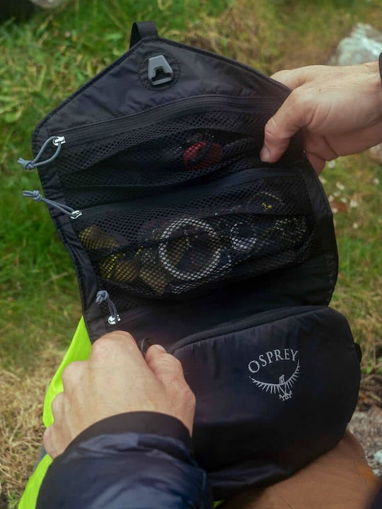 Osprey Toiletry Bag Ultralight Roll in Black color