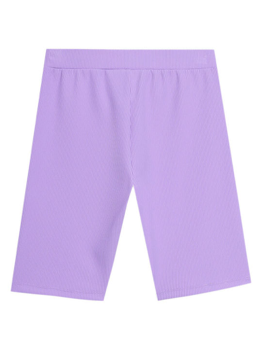 4F Kids Short Cycling Legging Purple