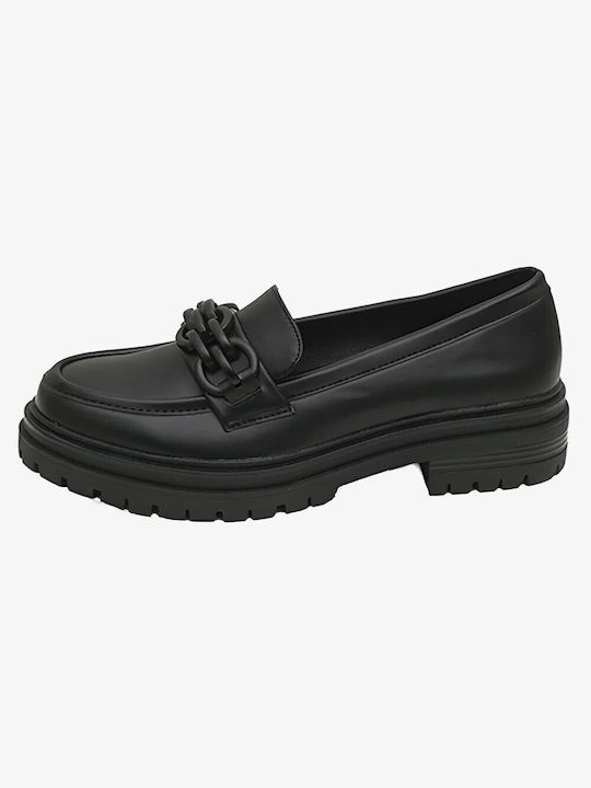 Level Anatomic Moccasini pentru femei în culoarea Negru