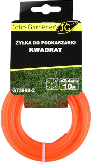 John Gardener G73998-2 Μεσινέζα Τετράγωνη Μήκους 10m και Πάχους 2.4mm