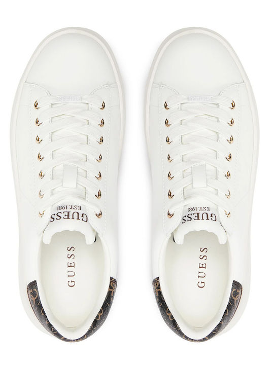 Elbina Women's Anatomic Flatforms Sneakers White