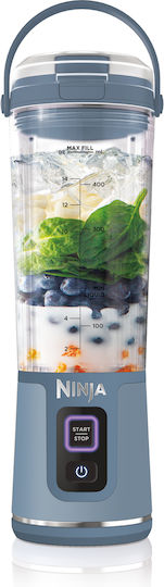 Ninja Blast Μπλέντερ με Πλαστική Κανάτα 530 ml 7.4V Denim Blue