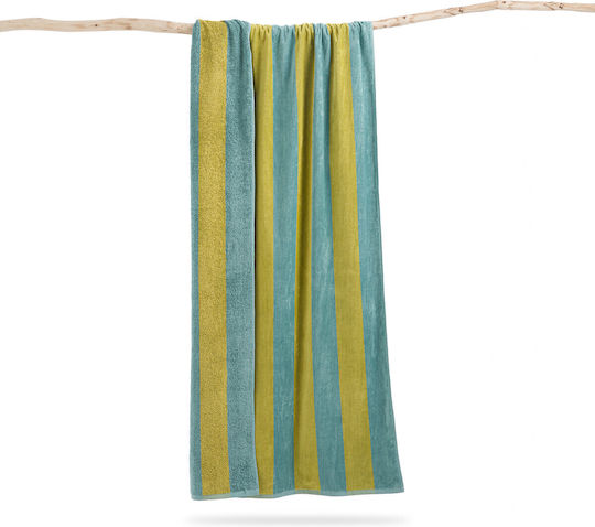 La Redoute Interieurs Prosop De corp Microfibră Albastru 90x175cm