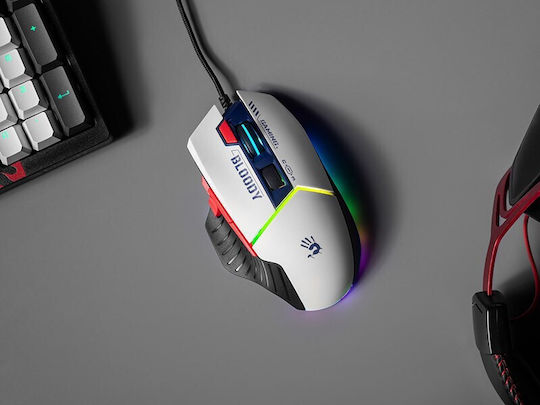 A4Tech Bloody W95MAX RGB Gaming Ποντίκι 12000 DPI Sports Navy